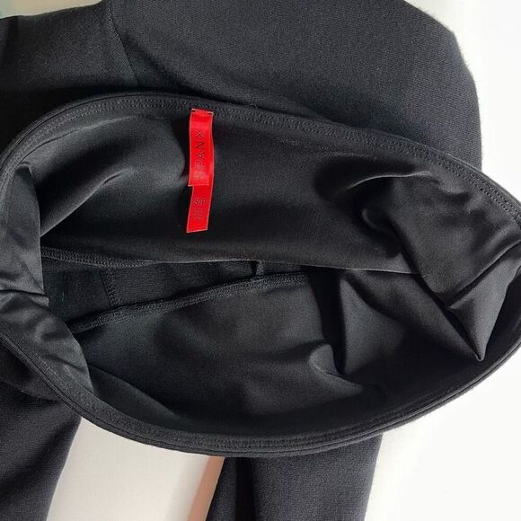 SPANX Ready To Wow High Rise Snakeskin Tuxedo Leggings (Black) #2436 - Small - Picture 8 of 11